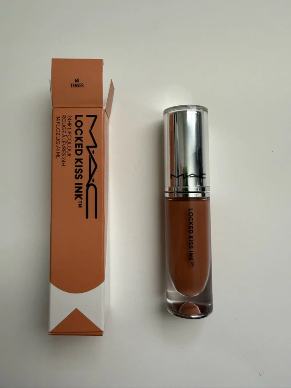 MAC Locked Kiss Ink Liquid Lipstick - Burnt Orange - 68‎ Teaser